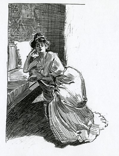 Ein Gibson-Mädchen, ca. 1902 von Charles Dana Gibson